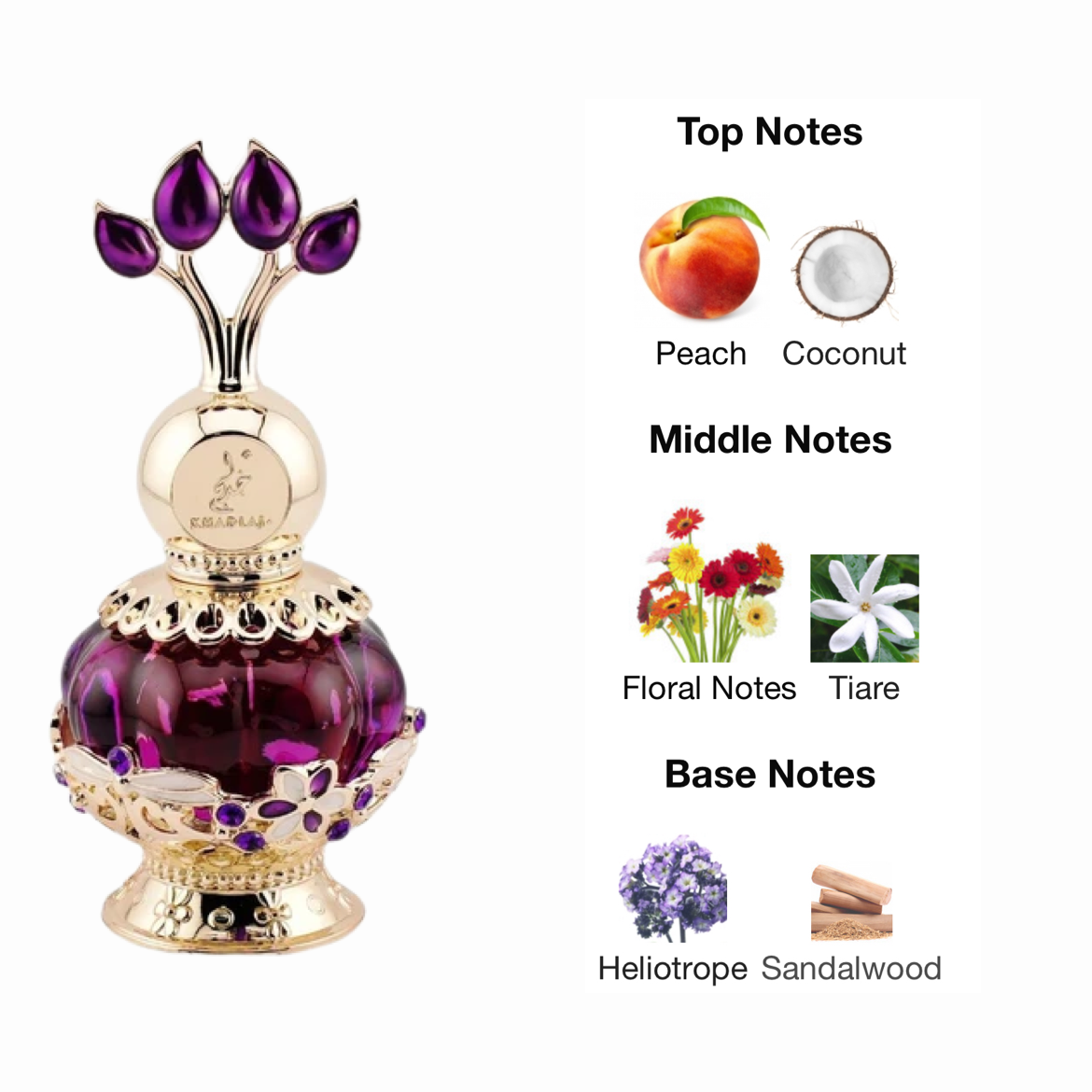 Khadlaj Purple Musk EDP - 20 ml