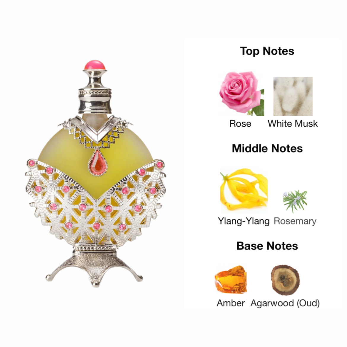 Khadlaj Hareem Al Sultan Silver EDP - 35 ml