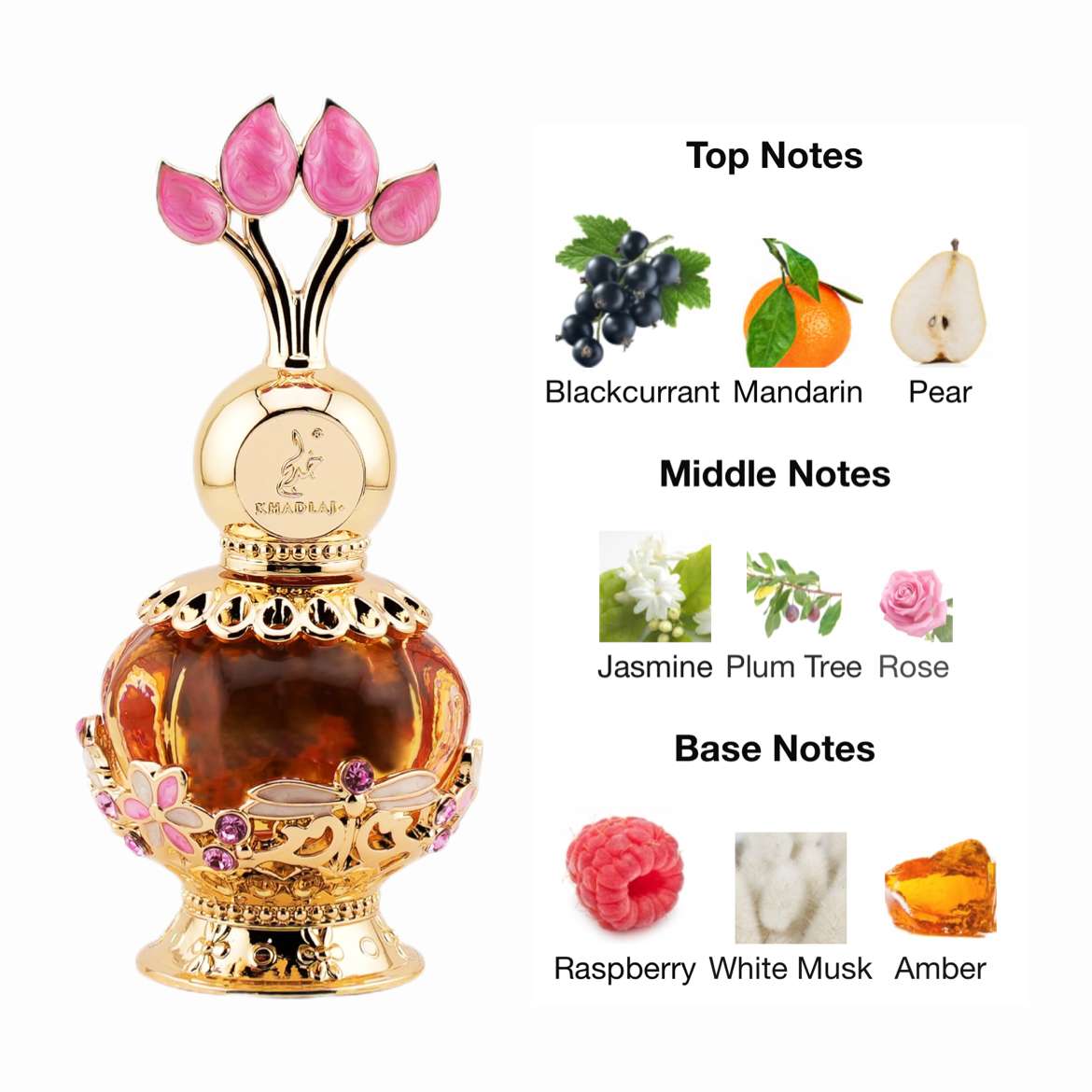Khadlaj Pink Musk EDP - 20 ml