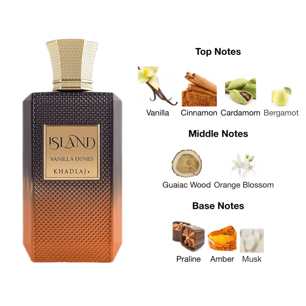 Khadlaj Island Vanilla Dunes EDP - 100 ml - YARA Illatbazár