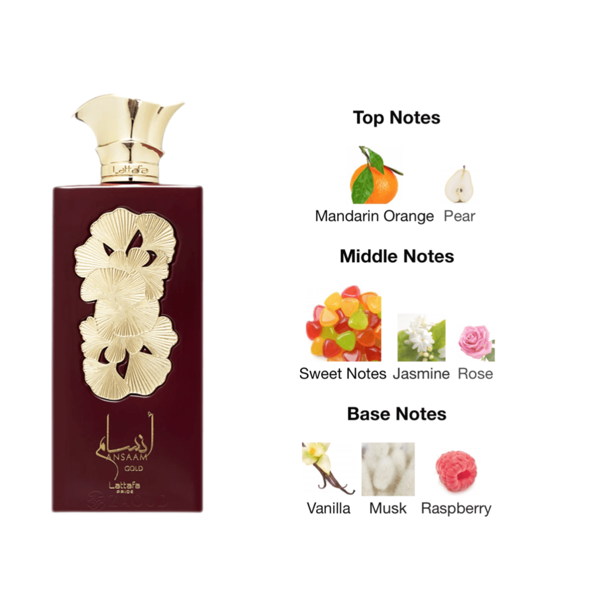 Lattafa Ansaam Gold EDP - 100 ml - YARA Illatbazár