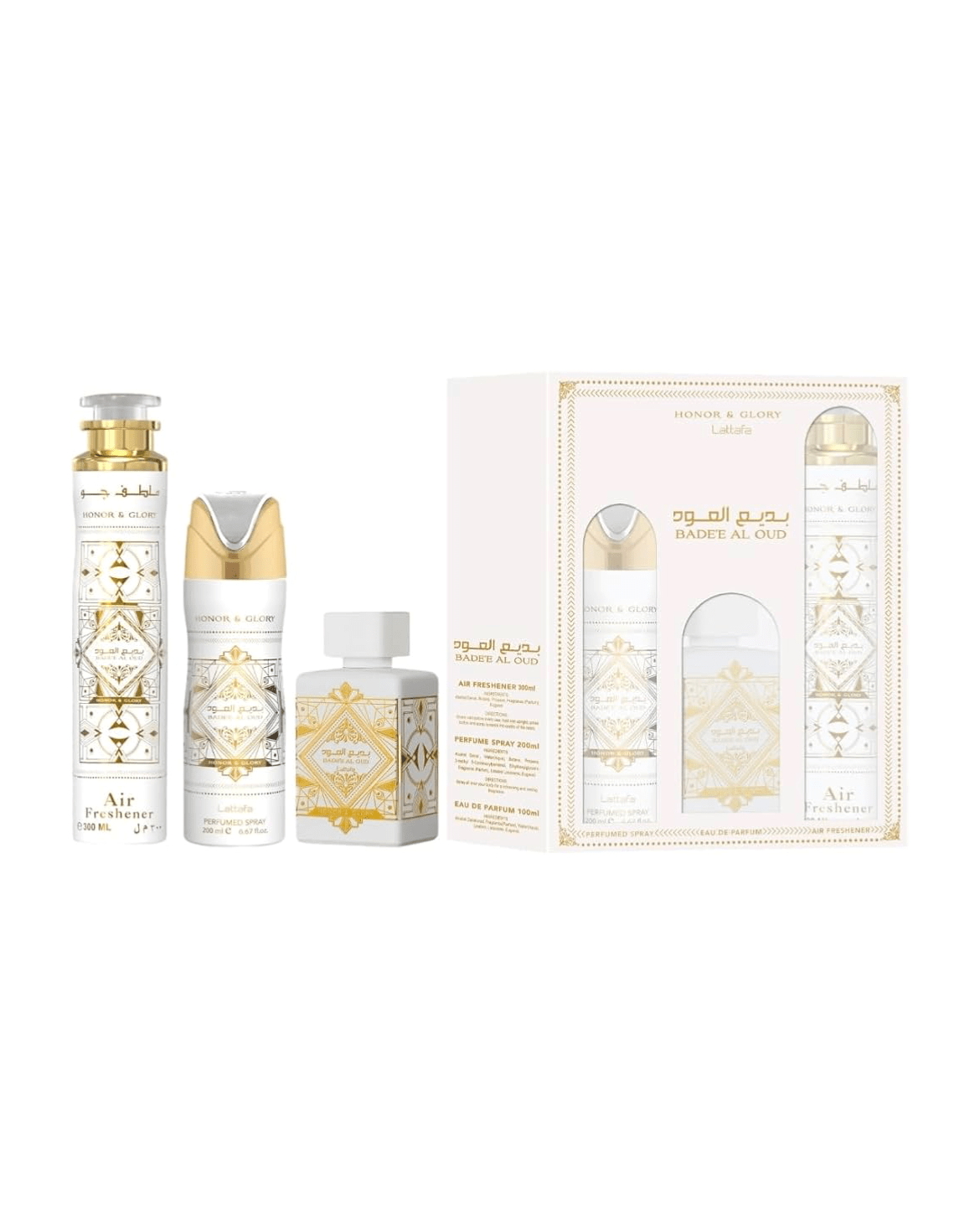 Lattafa Bade'e Al Oud Honor & Glory Ajándékcsomag - YARA Illatbazár