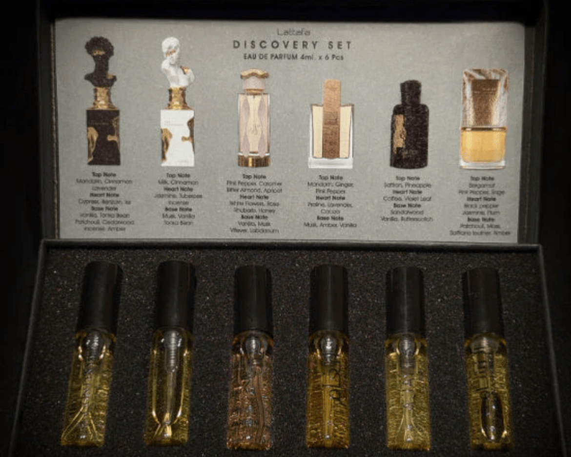 Lattafa Discovery Set EDP - 6x4 ml - YARA Illatbazár