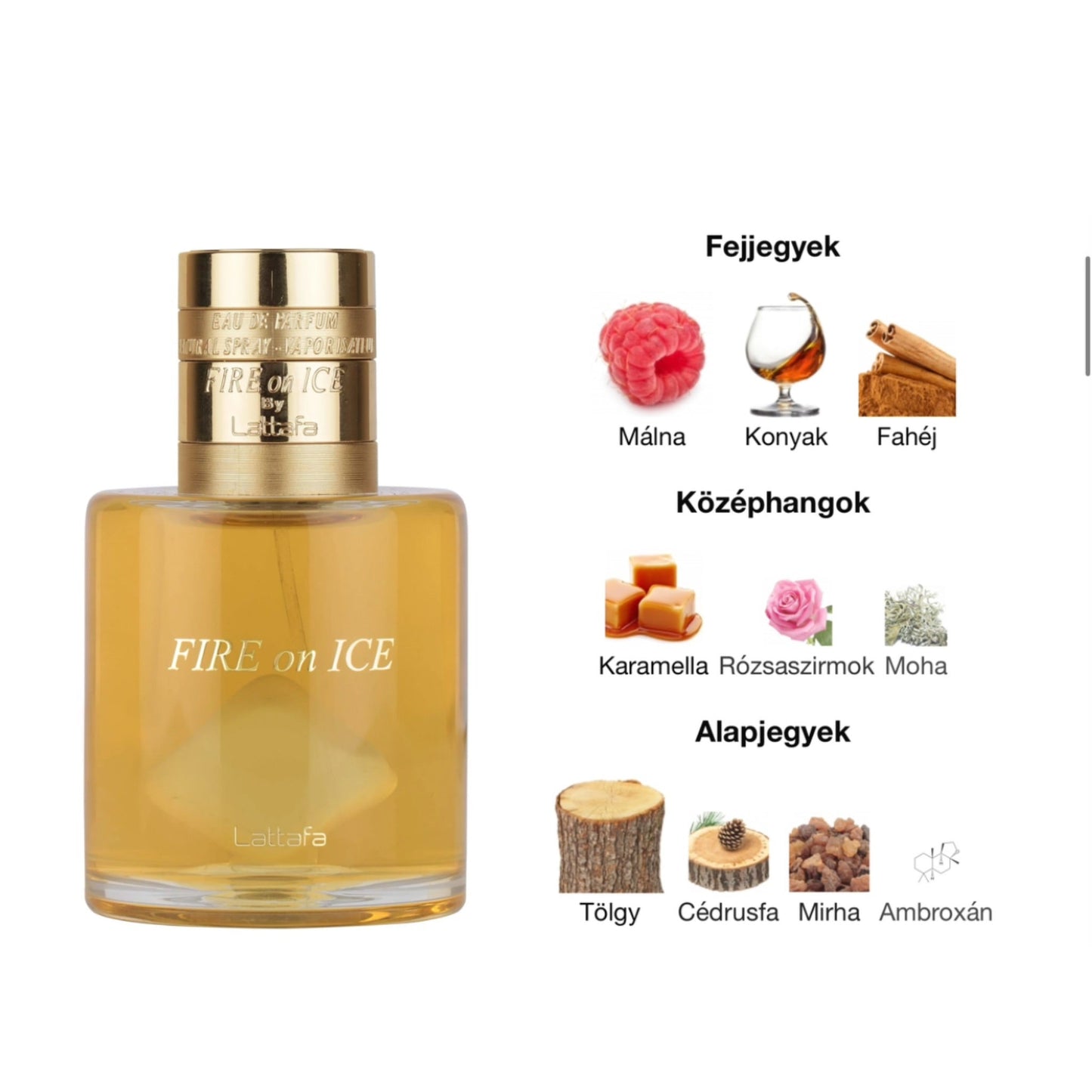 Lattafa Fire on Ice EDP - 120 ml - YARA Illatbazár