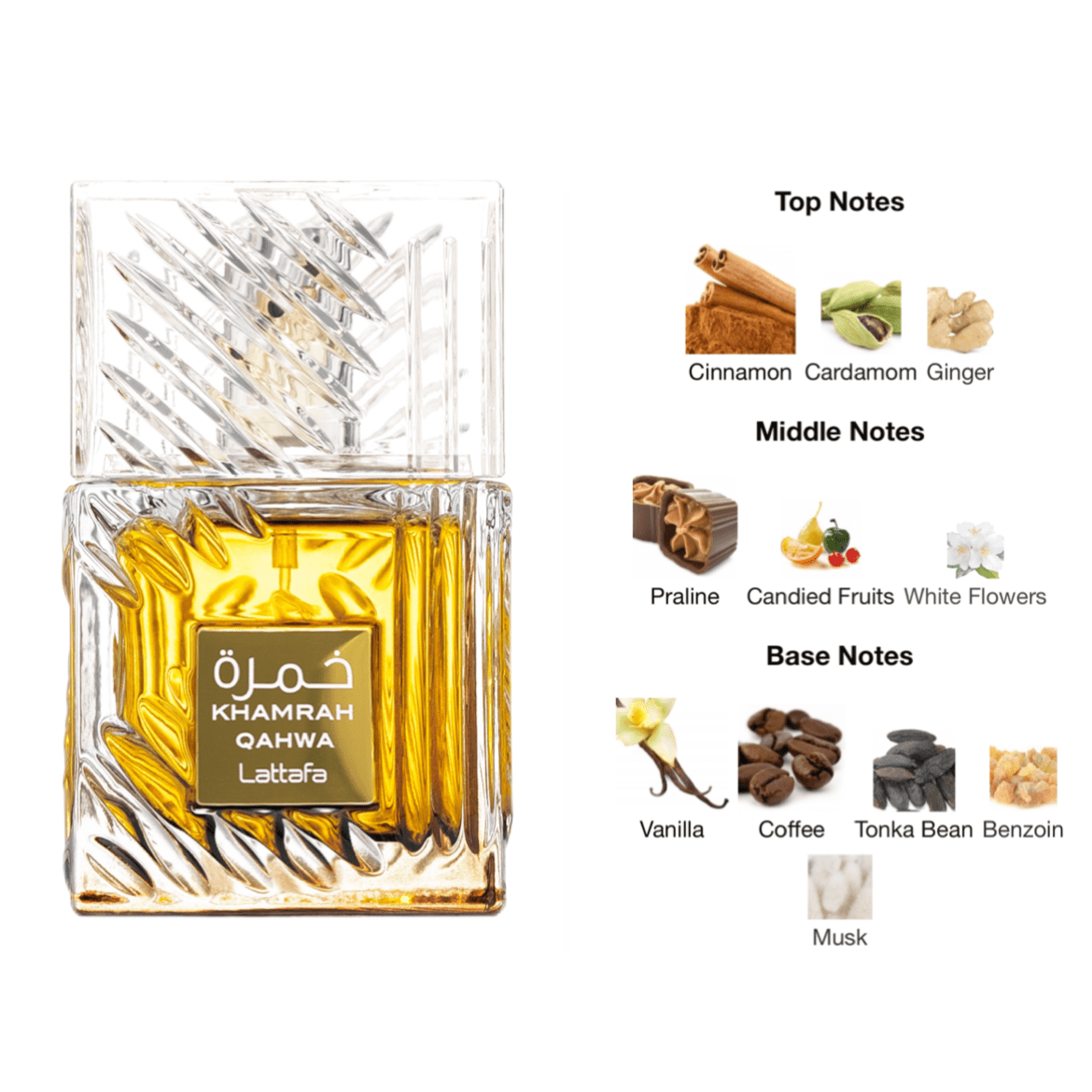 Lattafa Khamrah Qahwa EDP - 100 ml - YARA Illatbazár
