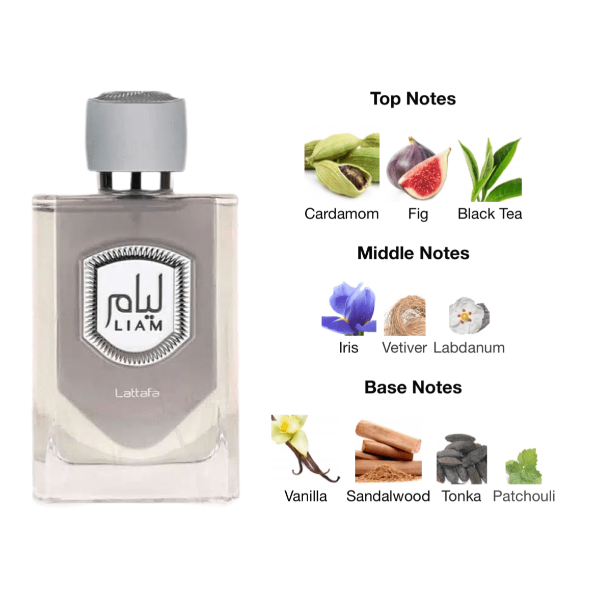 Lattafa Liam Grey EDP - 100 ml - YARA Illatbazár