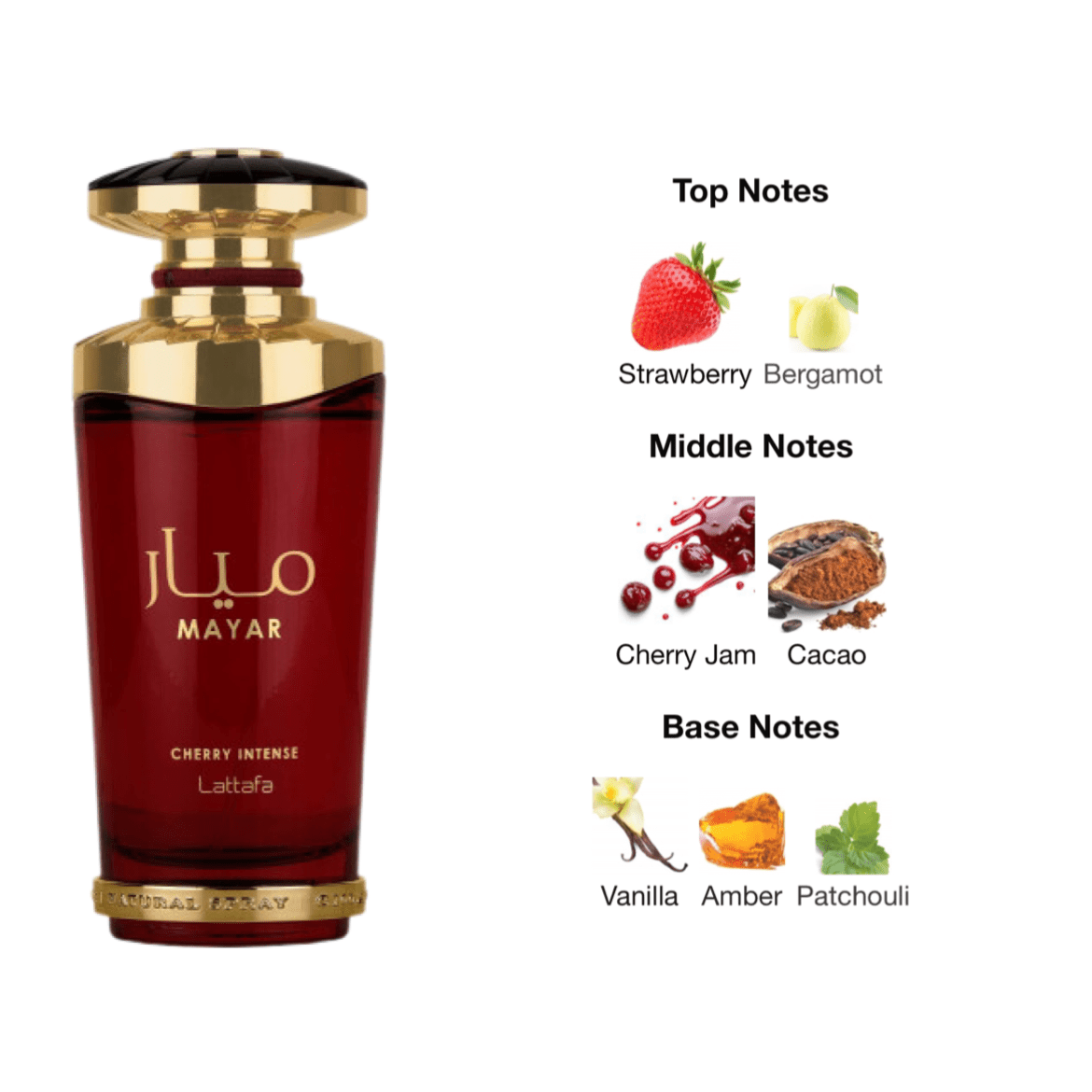 Lattafa Mayar Cherry Intense EDP - 100 ml - YARA Illatbazár