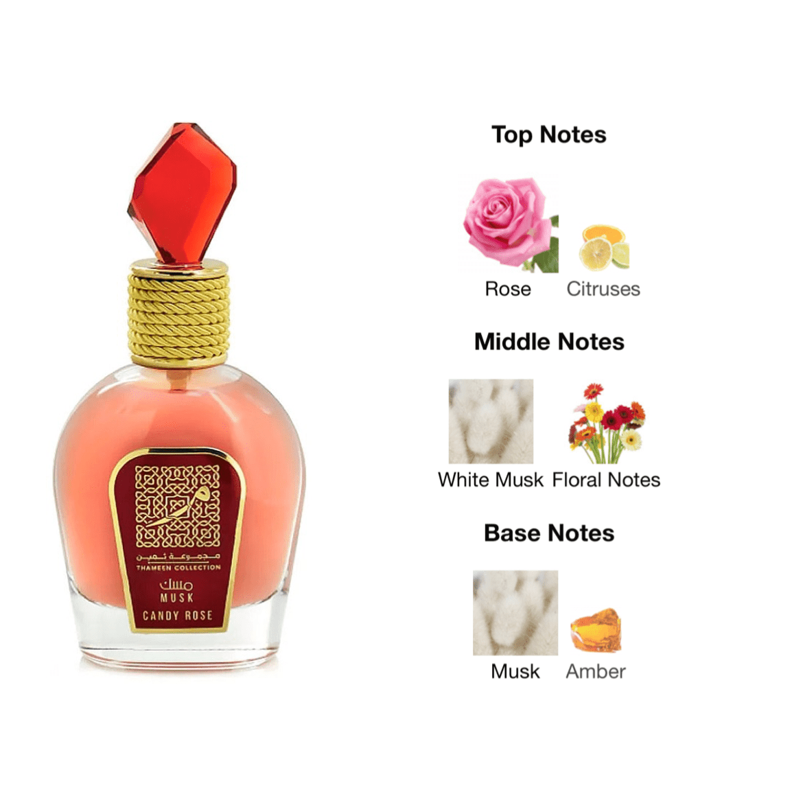Lattafa Musk Candy Rose EDP - 100 ml - YARA Illatbazár