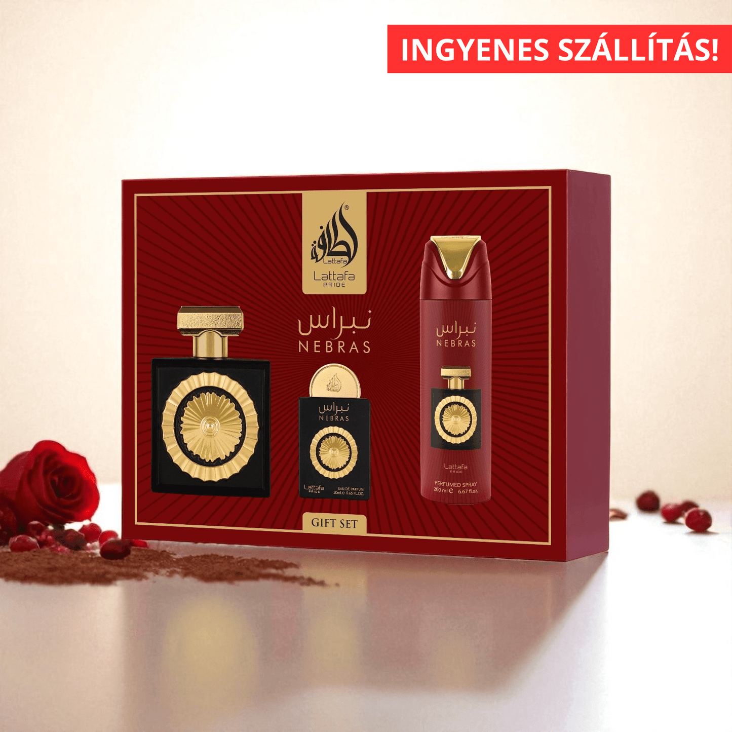 Lattafa Nebras Ajándékcsomag - YARA Illatbazár