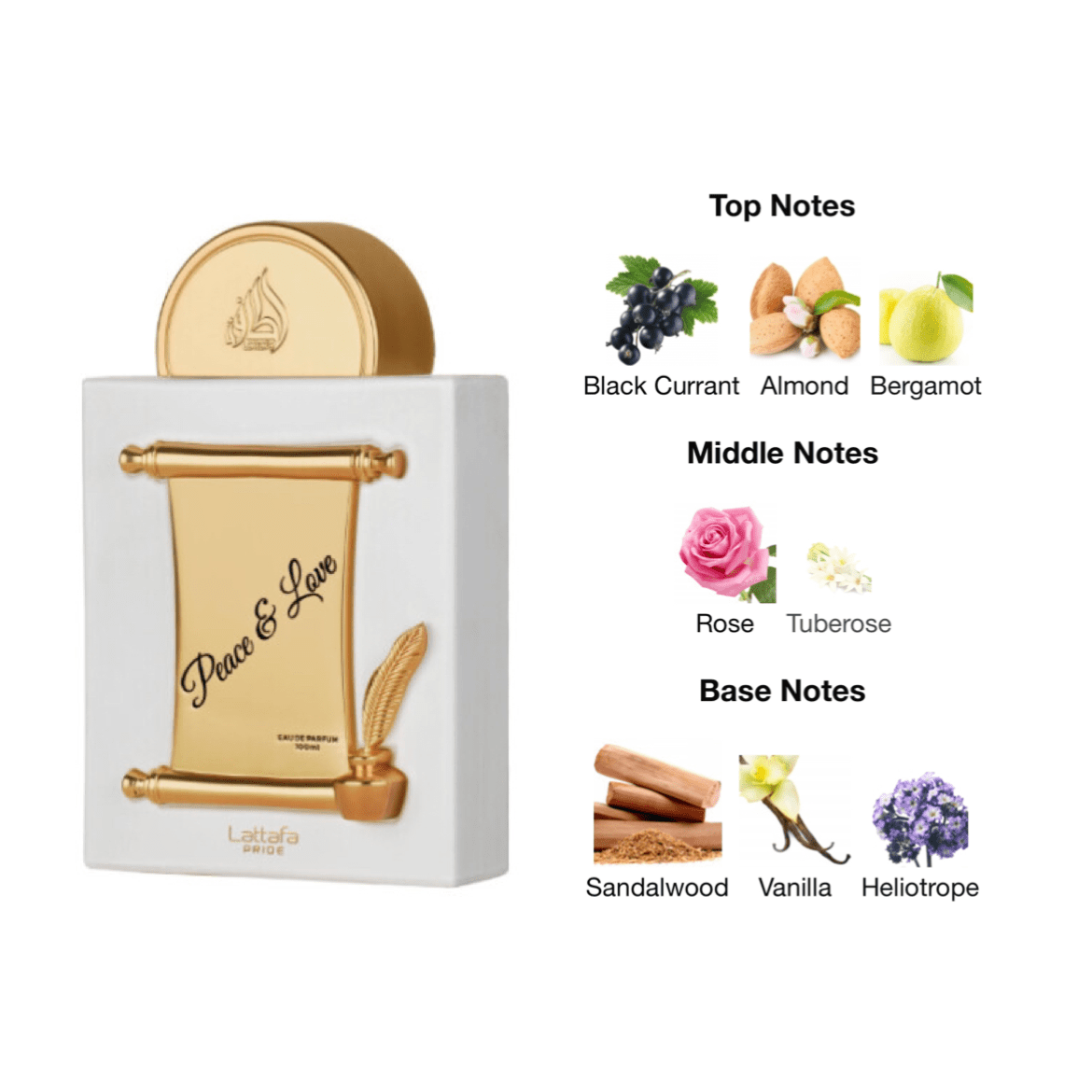 Lattafa Peace & Love EDP - 100 ml - YARA Illatbazár