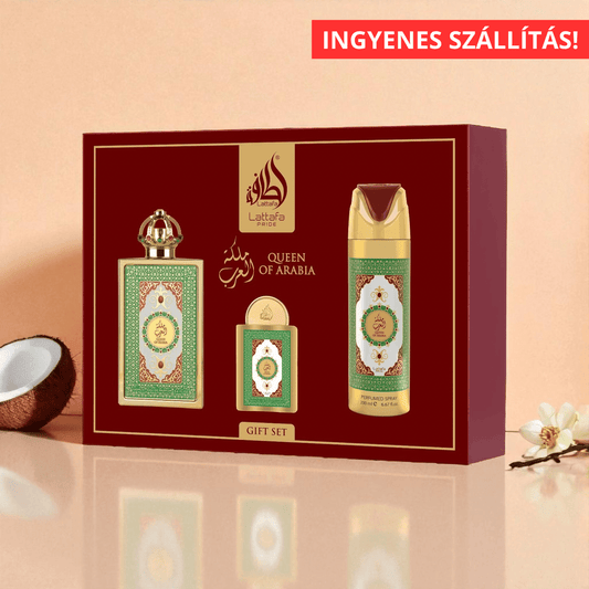 Lattafa Queen of Arabia Ajándékcsomag - YARA Illatbazár