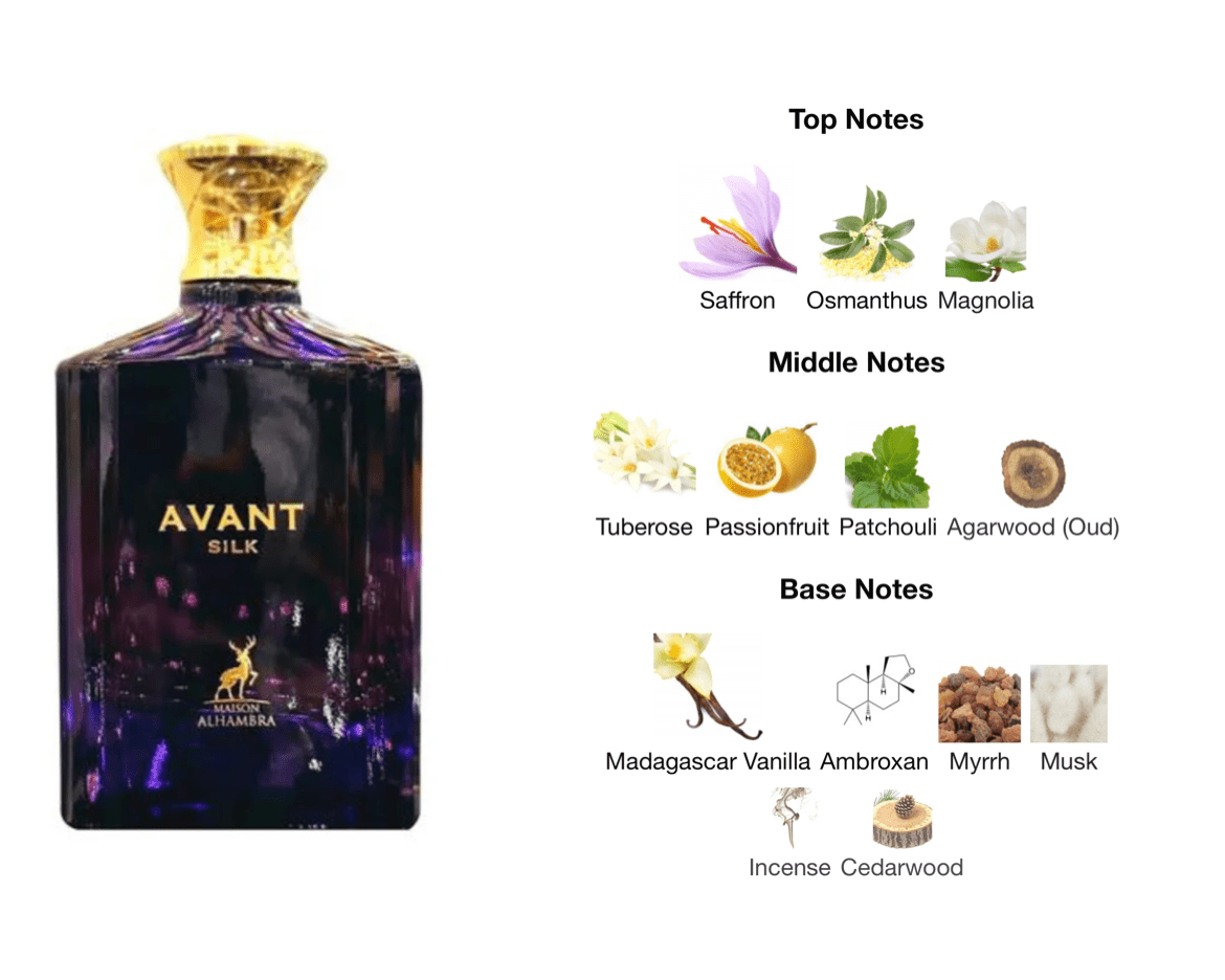 Maison Alhambra Avant Silk - 100 ml - YARA Illatbazár