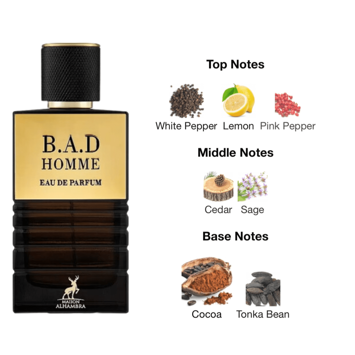 Maison Alhambra BAD Homme - 100 ml - YARA Illatbazár