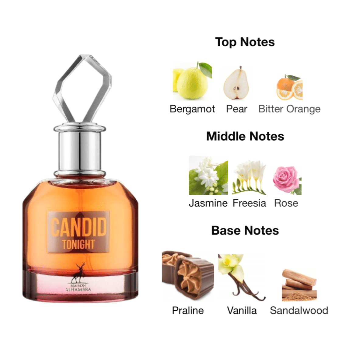 Maison Alhambra Candid Tonight EDP - 100 ml - YARA Illatbazár