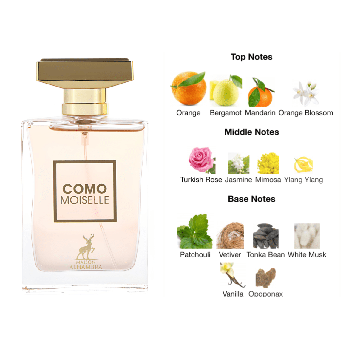 Maison Alhambra Como Moiselle EDP - 100 ml - YARA Illatbazár