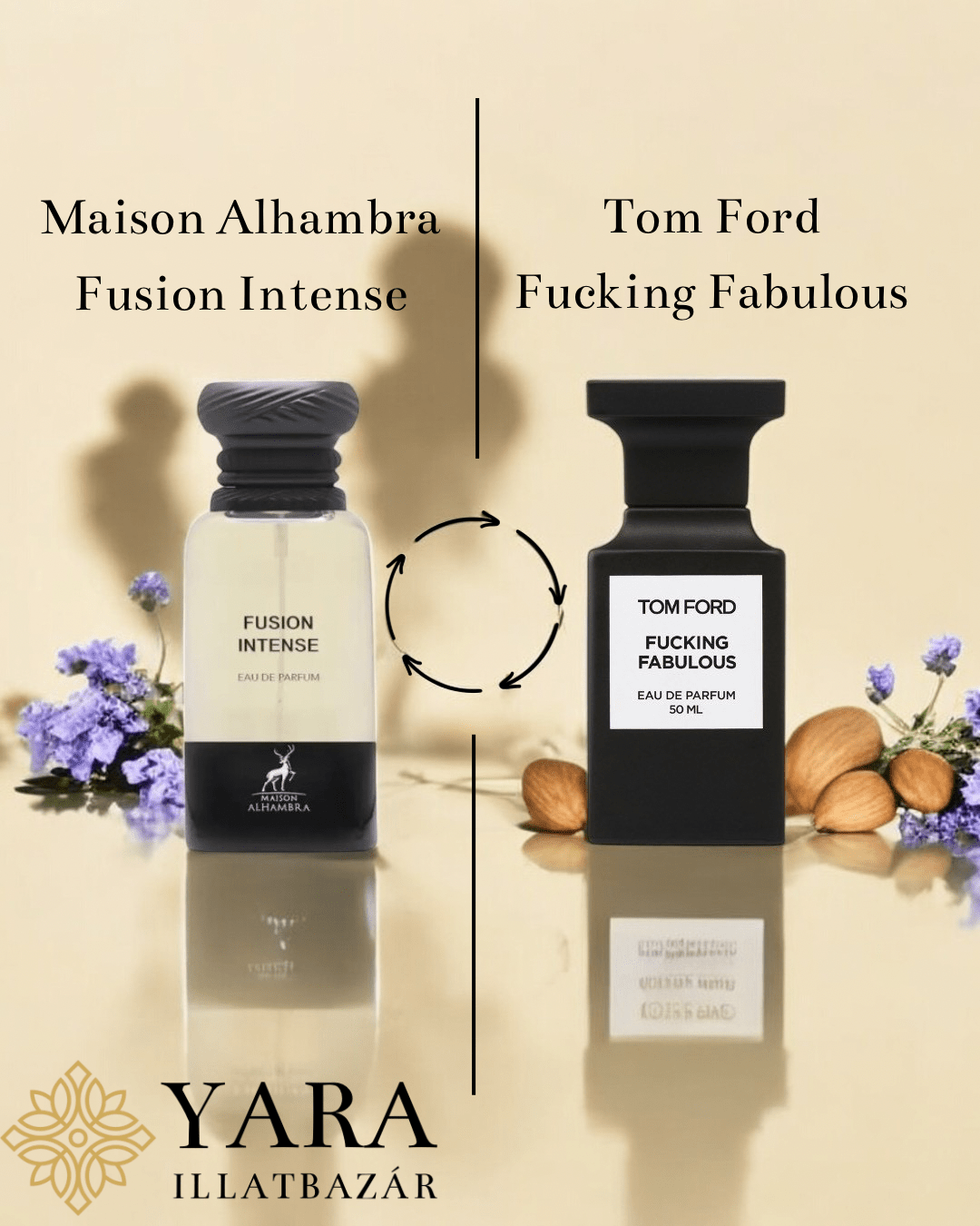 Maison Alhambra Fusion Intense (Fabulo Intense) EDP - 80 ml - YARA Illatbazár