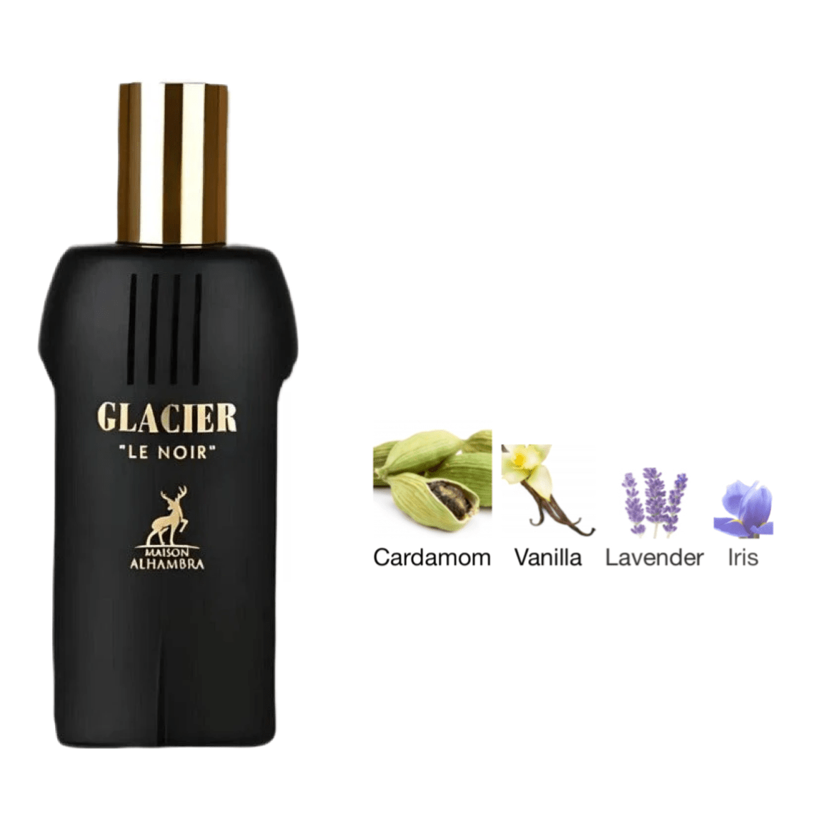 Maison Alhambra Glacier Le Noir EDP - 30 ml - YARA Illatbazár