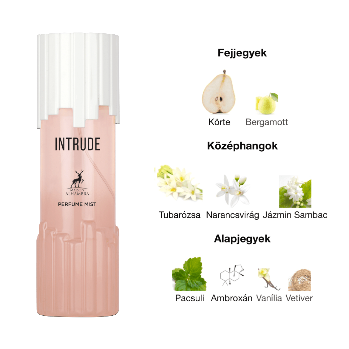 Maison Alhambra Intrude Testpermet - 250 ml - YARA Illatbazár