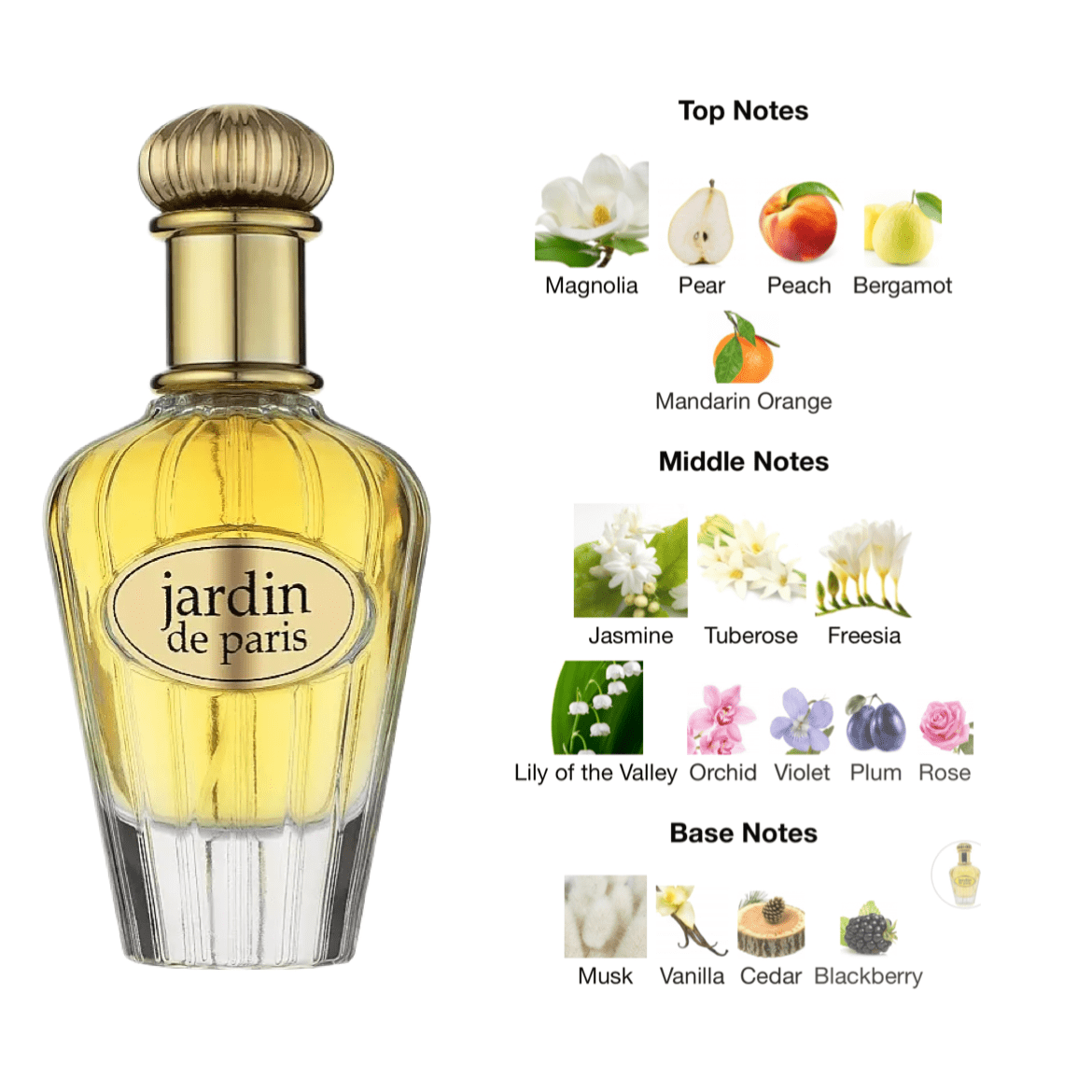 Maison Alhambra Jardin De Paris EDP - 100 ml - YARA Illatbazár