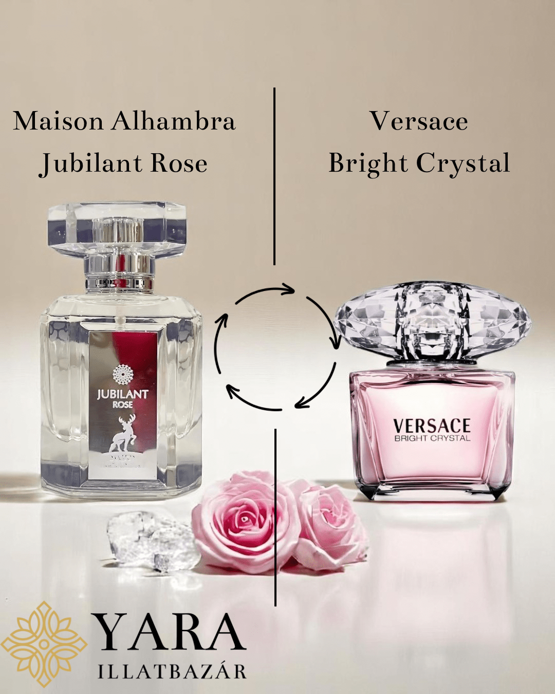 Maison Alhambra Jubilant Rose EDP - 100 ml - YARA Illatbazár