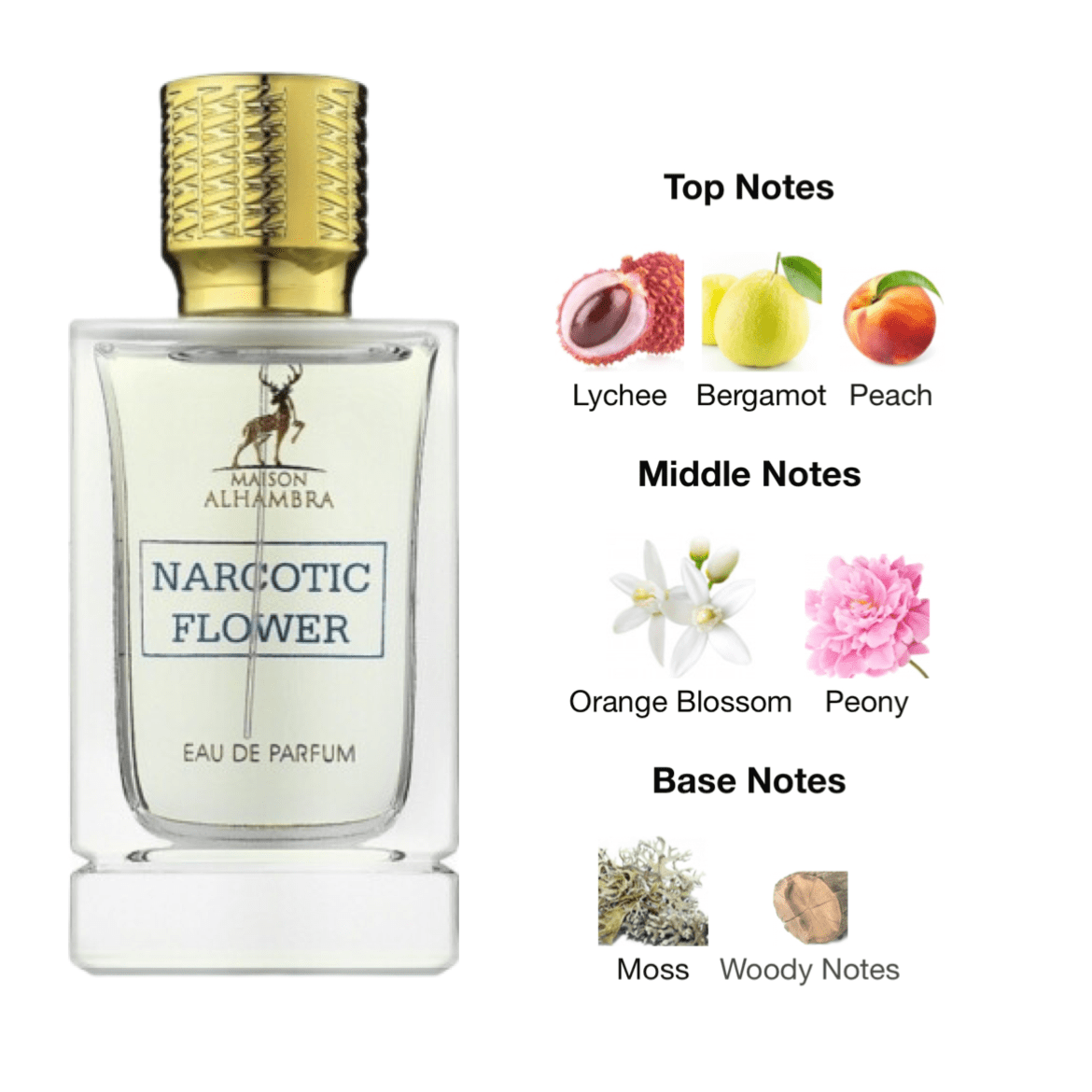 Maison Alhambra Narcotic Flower EDP - 100 ml - YARA Illatbazár
