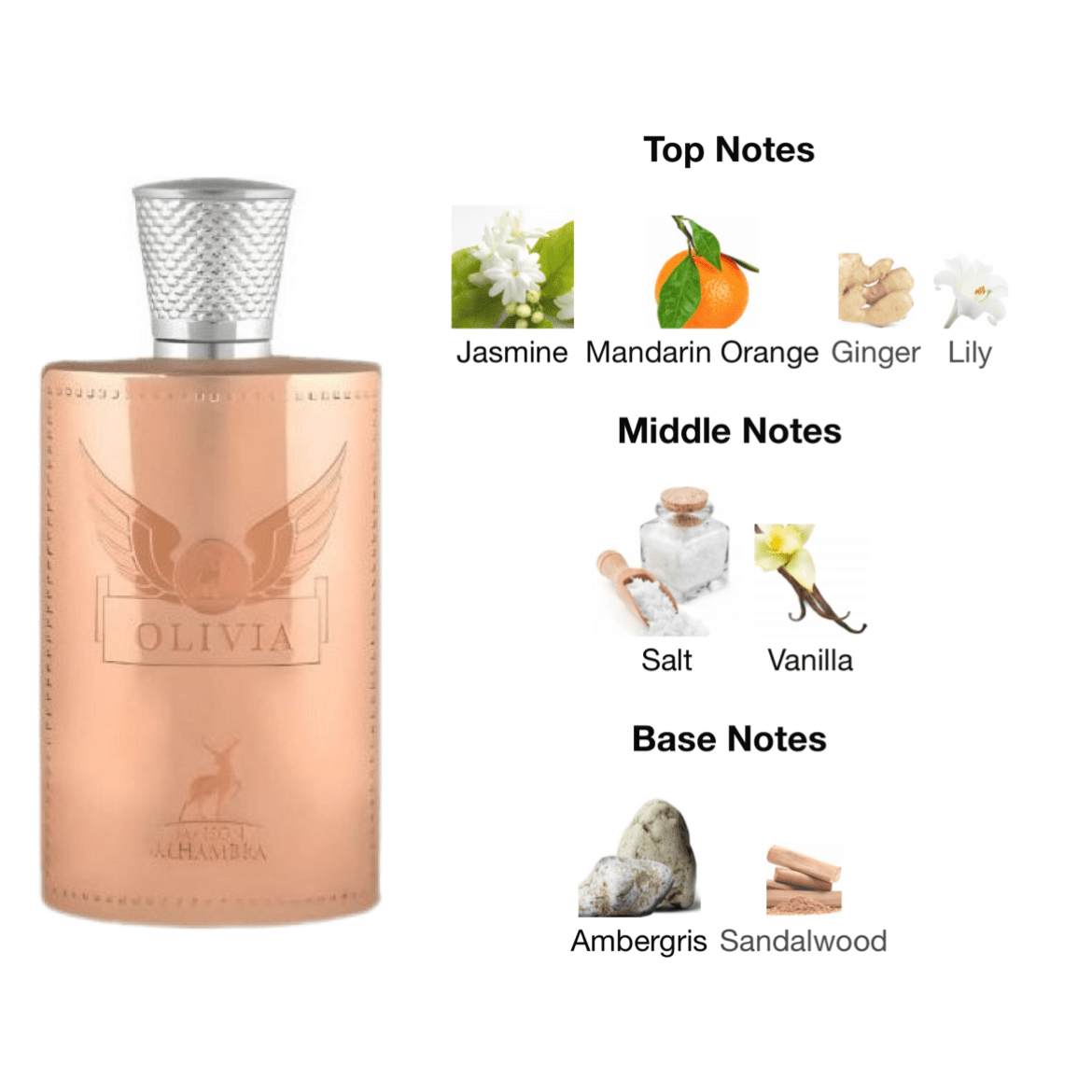 Maison Alhambra Olivia EDP - 80 ml - YARA Illatbazár