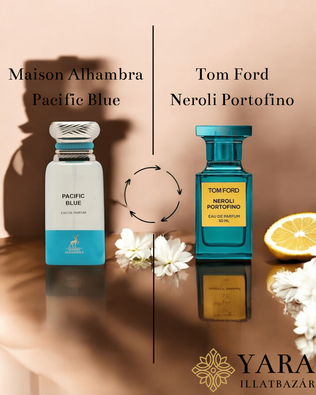 Maison Alhambra Pacific Blue ( Porto Neroli ) EDP - 80 ml - YARA Illatbazár