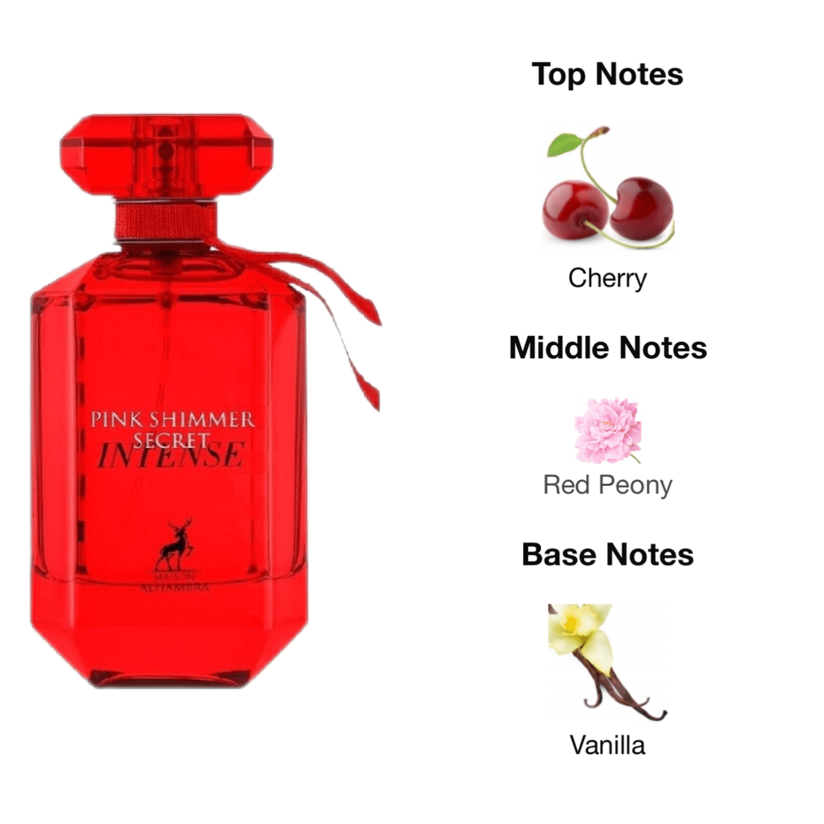 Maison Alhambra Pink Shimmer Secret Intense EDP - 100 ml - YARA Illatbazár