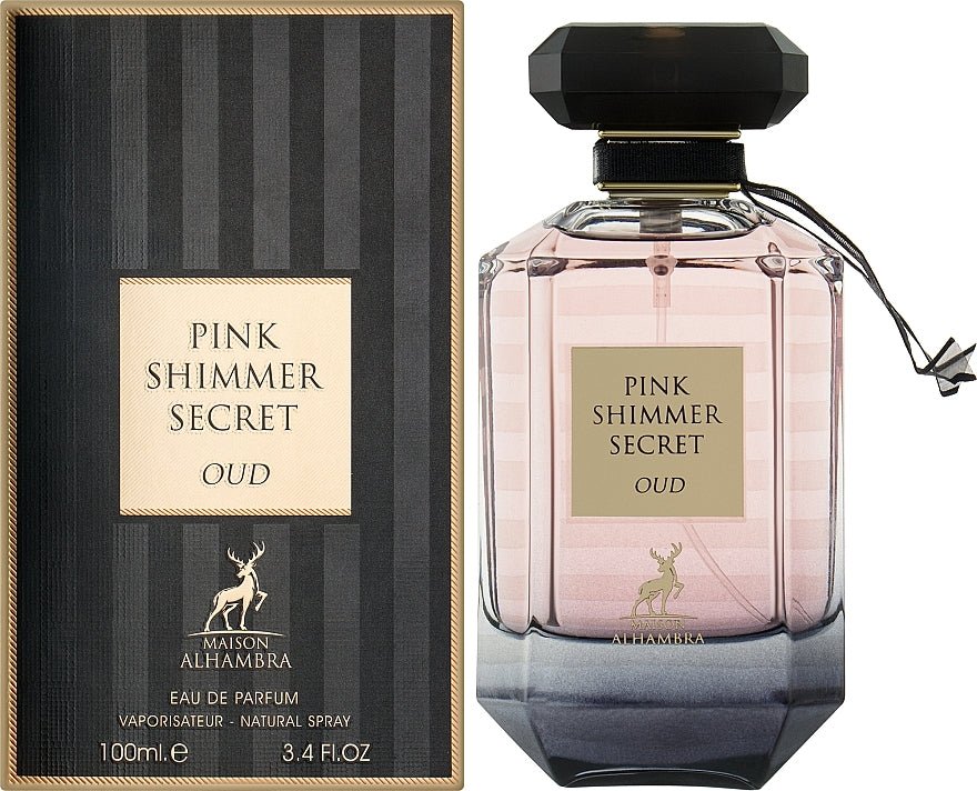 Maison Alhambra Pink Shimmer Secret Oud EDP - 100 ml - YARA Illatbazár