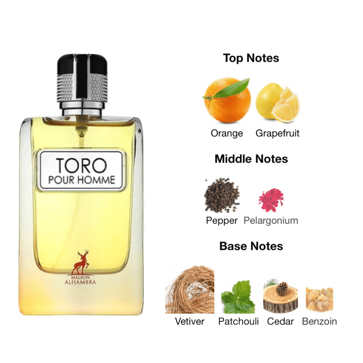 Maison Alhambra Toro Pour Homme - EDP - 100 ml - YARA Illatbazár