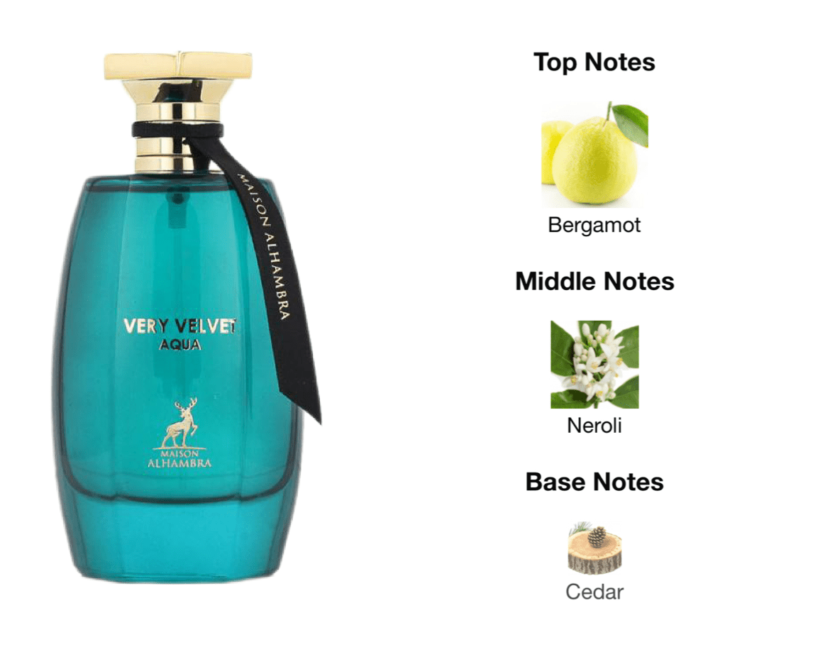 Maison Alhambra Very Velvet Aqua EDP - 100 ml - YARA Illatbazár