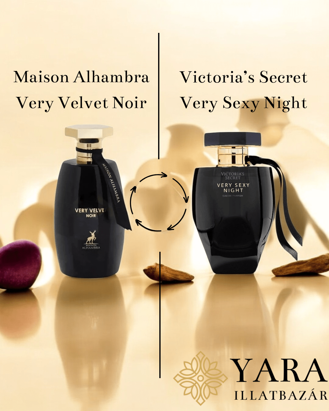 Maison Alhambra Very Velvet Noir EDP - 100 ml - YARA Illatbazár