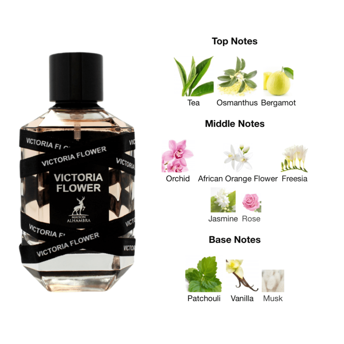 Maison Alhambra Victoria Flower EDP - 100 ml - YARA Illatbazár