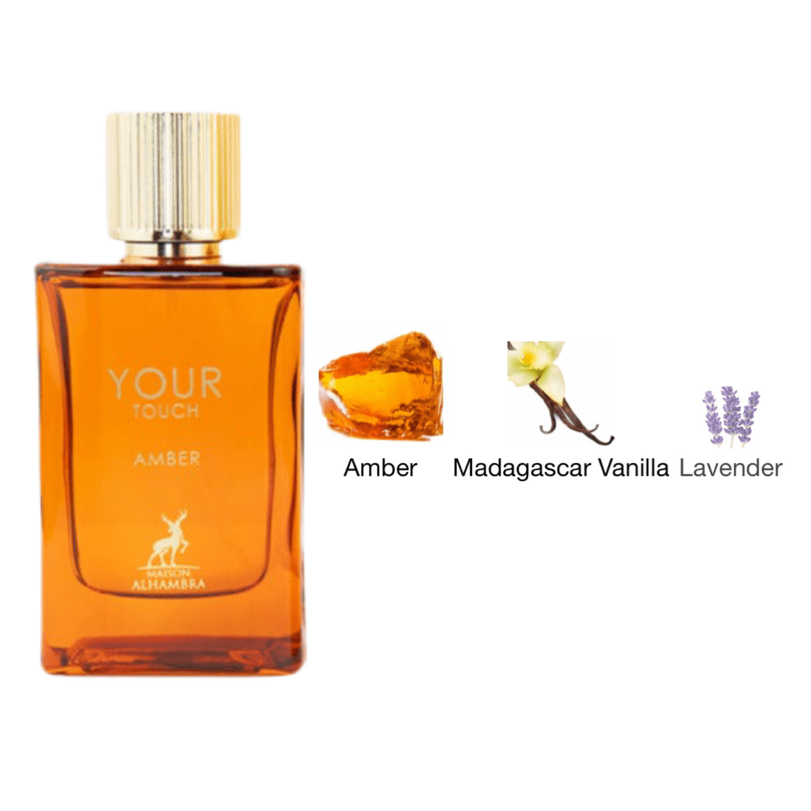 Maison Alhambra Your Touch Amber EDP - 100 ml - YARA Illatbazár