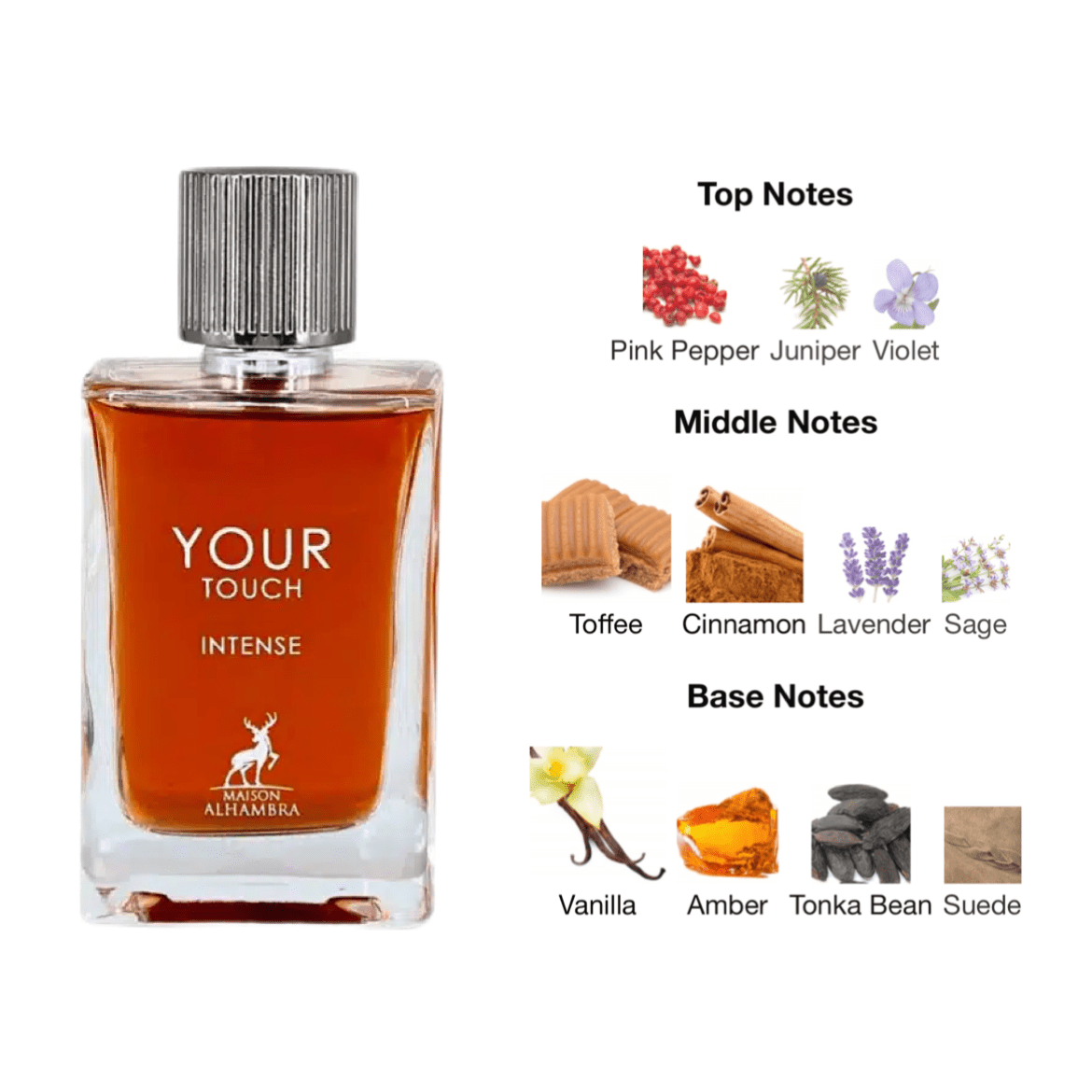 Maison Alhambra Your Touch Intense EDP - 100 ml - YARA Illatbazár