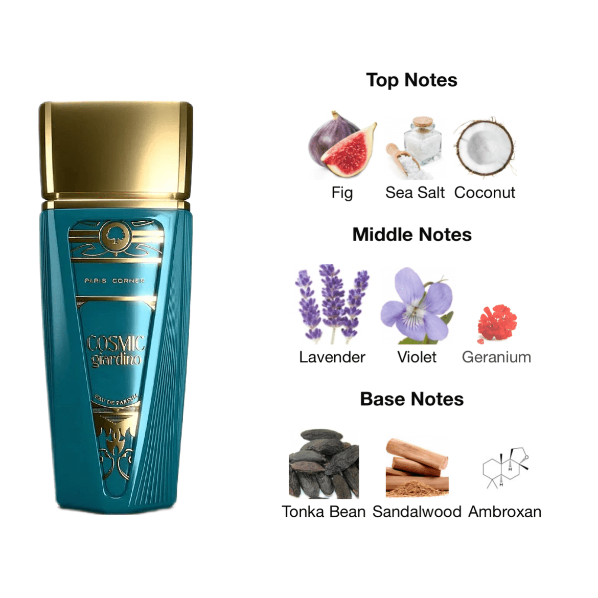 Paris Corner Cosmic Giardino EDP - 100 ml - YARA Illatbazár