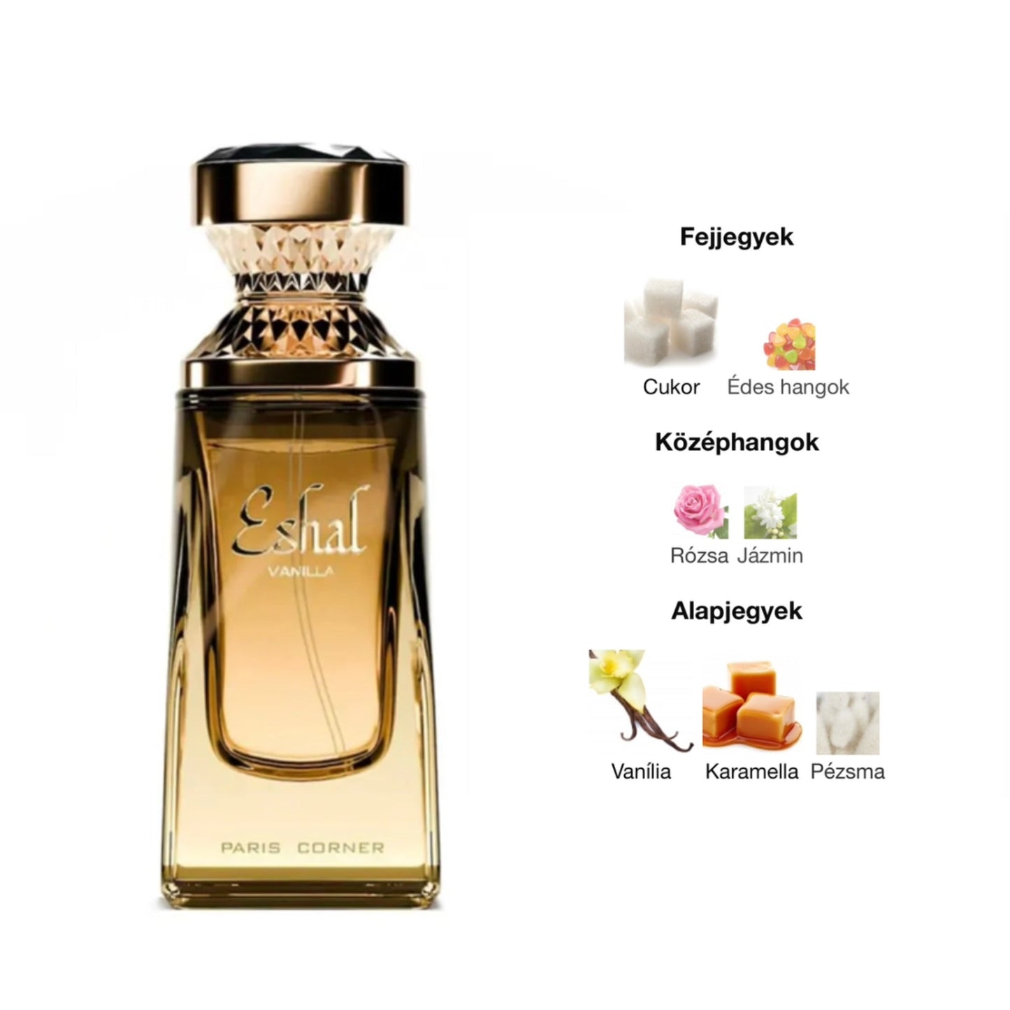 Paris Corner Eshal Vanilla EDP - 100 ml - YARA Illatbazár