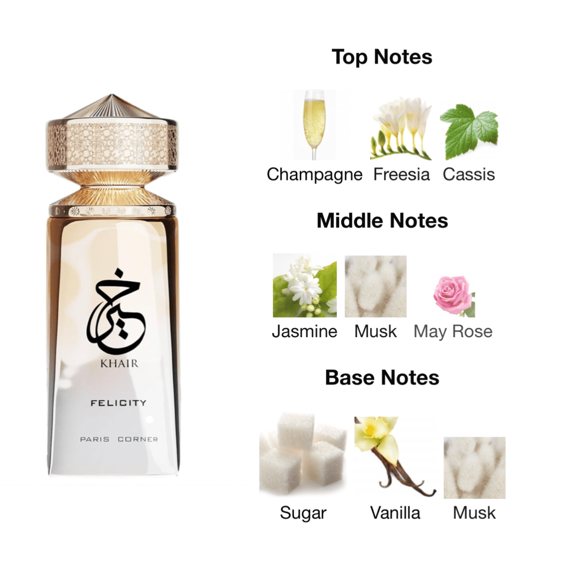 Paris Corner Khair Felicity EDP - 100 ml - YARA Illatbazár