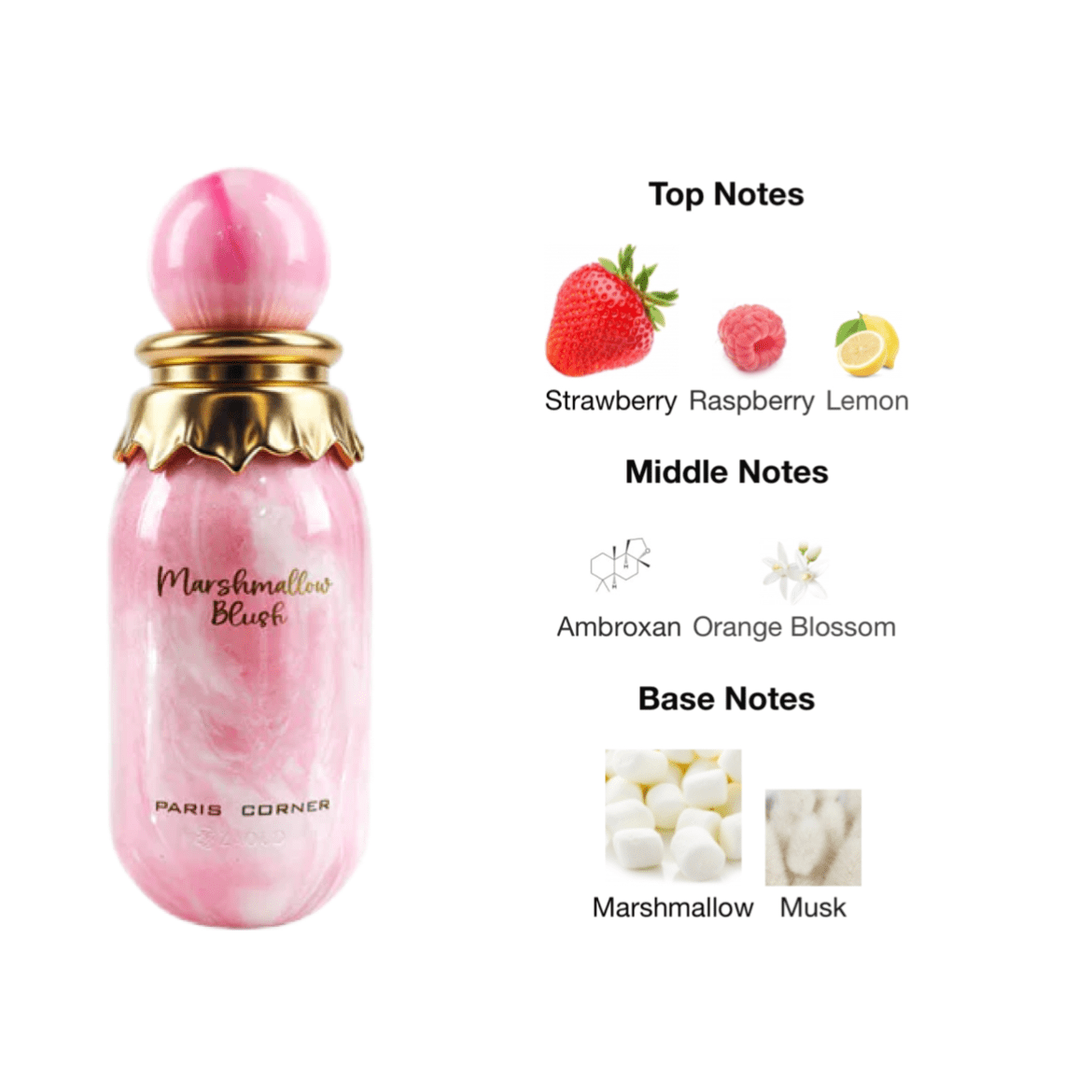 Paris Corner Marshmallow Blush EDP - 100 ml - YARA Illatbazár