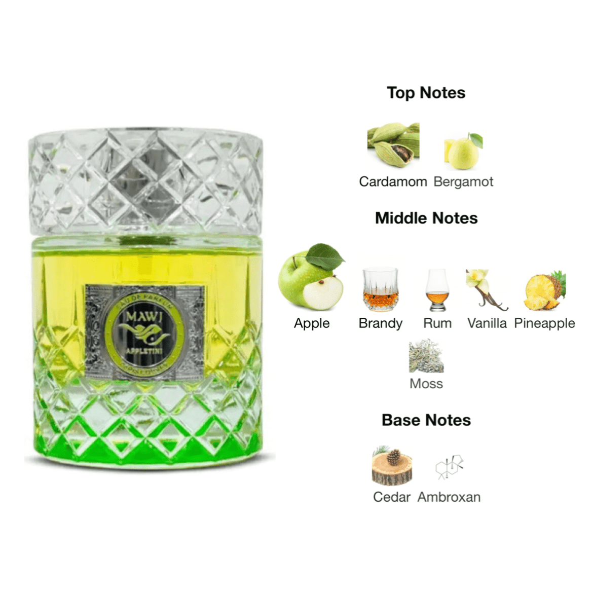 Paris Corner Mawj Appletini - 100 ml - YARA Illatbazár