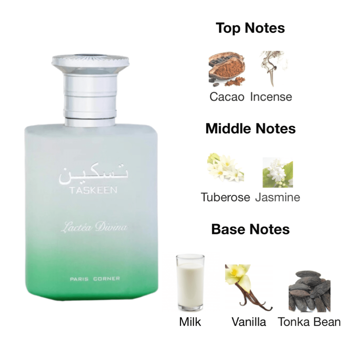 Paris Corner Taskeen Lactéa Divina EDP - 100 ml - YARA Illatbazár