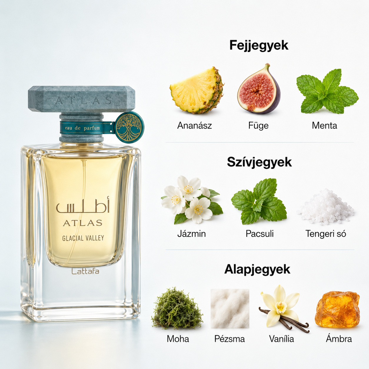Lattafa Atlas Glacial Valley EDP - 55 ml
