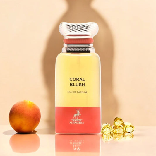 Maison Alhambra Coral Blush (Bright Peach) EDP - 80 ml