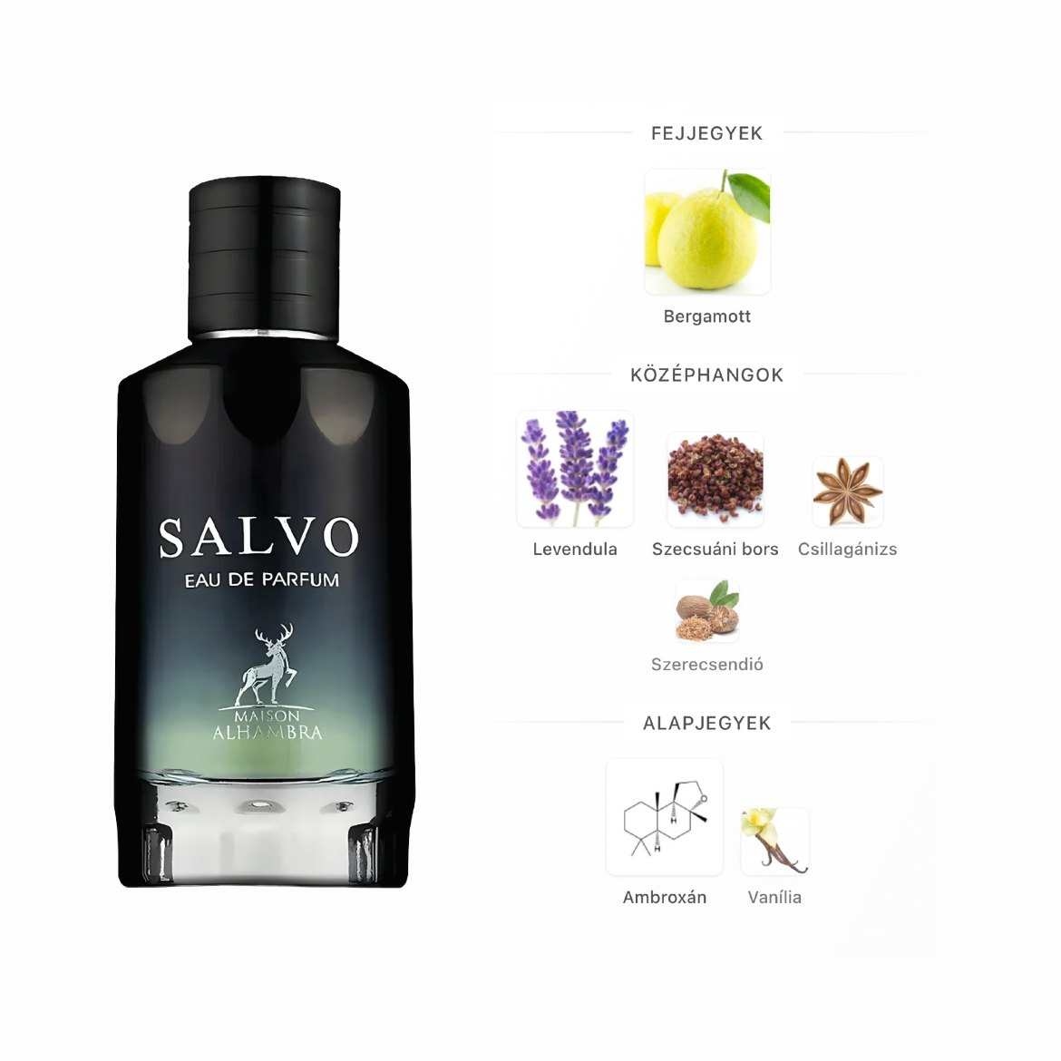Maison Alhambra Salvo EDP - 100 ml - YARA Illatbazár