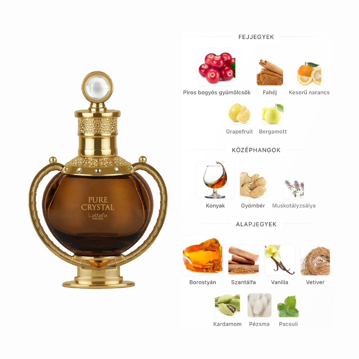 Lattafa Pride Pure Crystal EDP - 100 ml