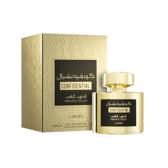 Lattafa Confidential Private Gold EDP - 100 ml