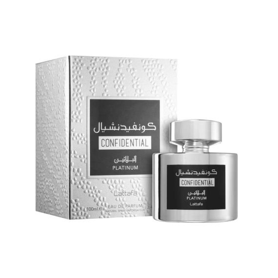 Lattafa Confidential Platinum EDP - 100 ml