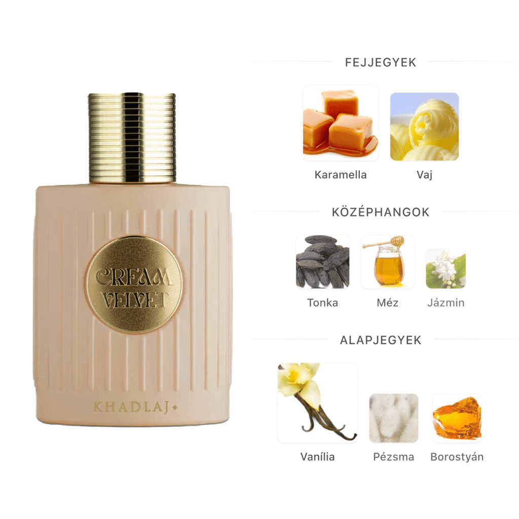 Khadlaj Cream Velvet EXP - 100 ml - YARA Illatbazár