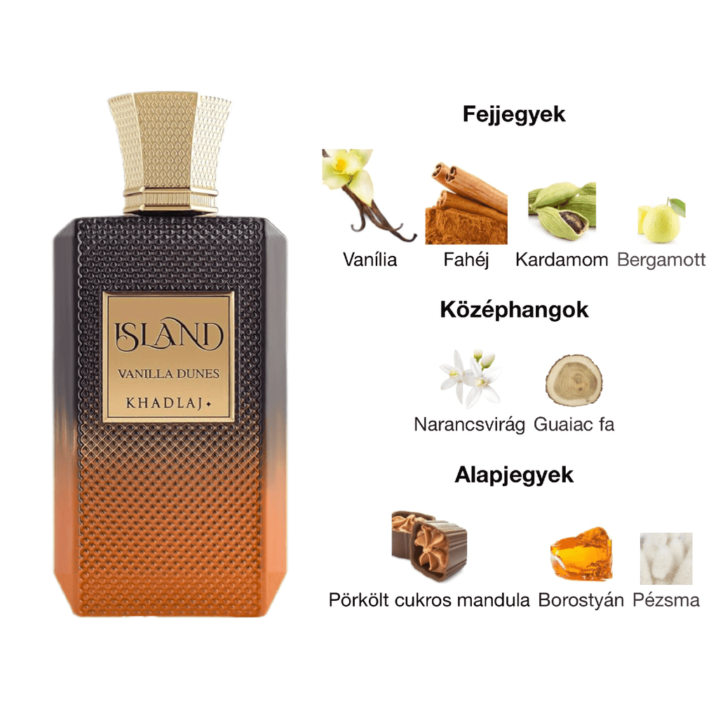 Khadlaj Island Vanilla Dunes EDP - 100 ml - YARA Illatbazár