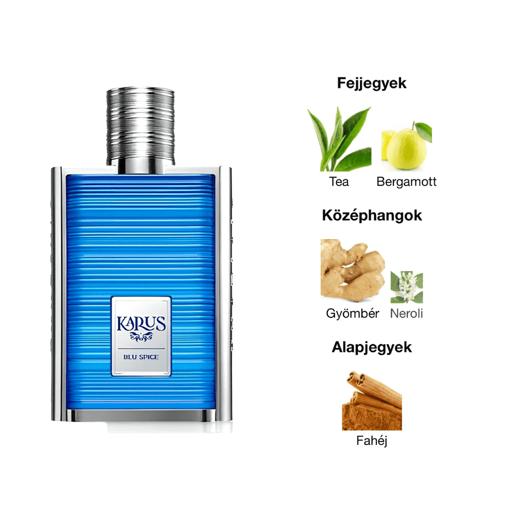 Khadlaj Karus Blu Spice EDP - 100 ml - YARA Illatbazár